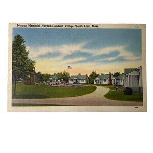 Vintage Postcard Morgan Memorial Hayden Goodwill Village South Athol Mass  u 196